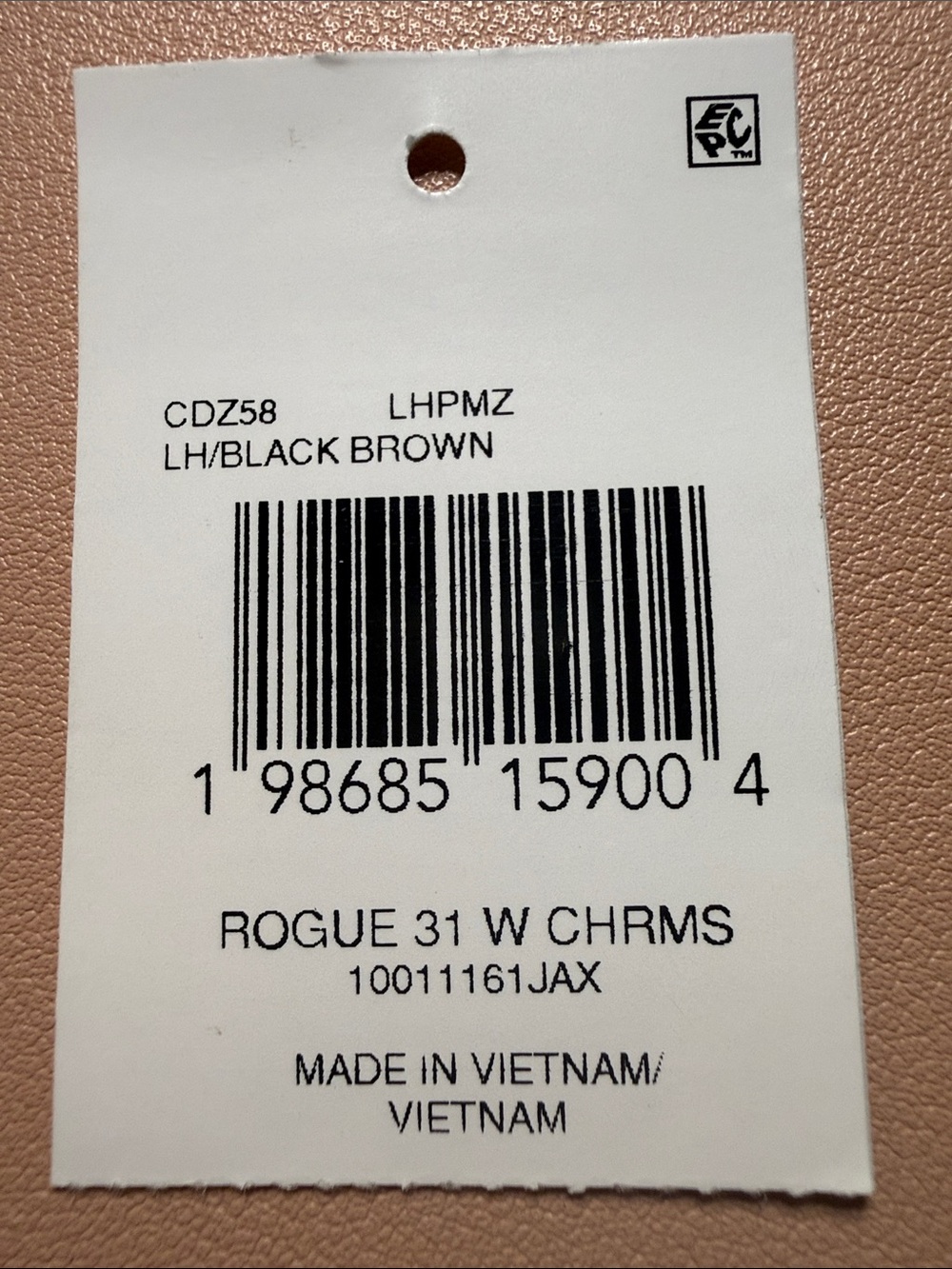 Coach Rogue 31 Loved Leather Charm Cluster- Rare & Exclusive - Picture 7 of 7